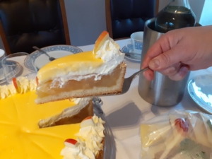 Apfel Wein Torte mit Eierlikör 2