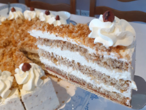 Nuss Sahne Torte 2
